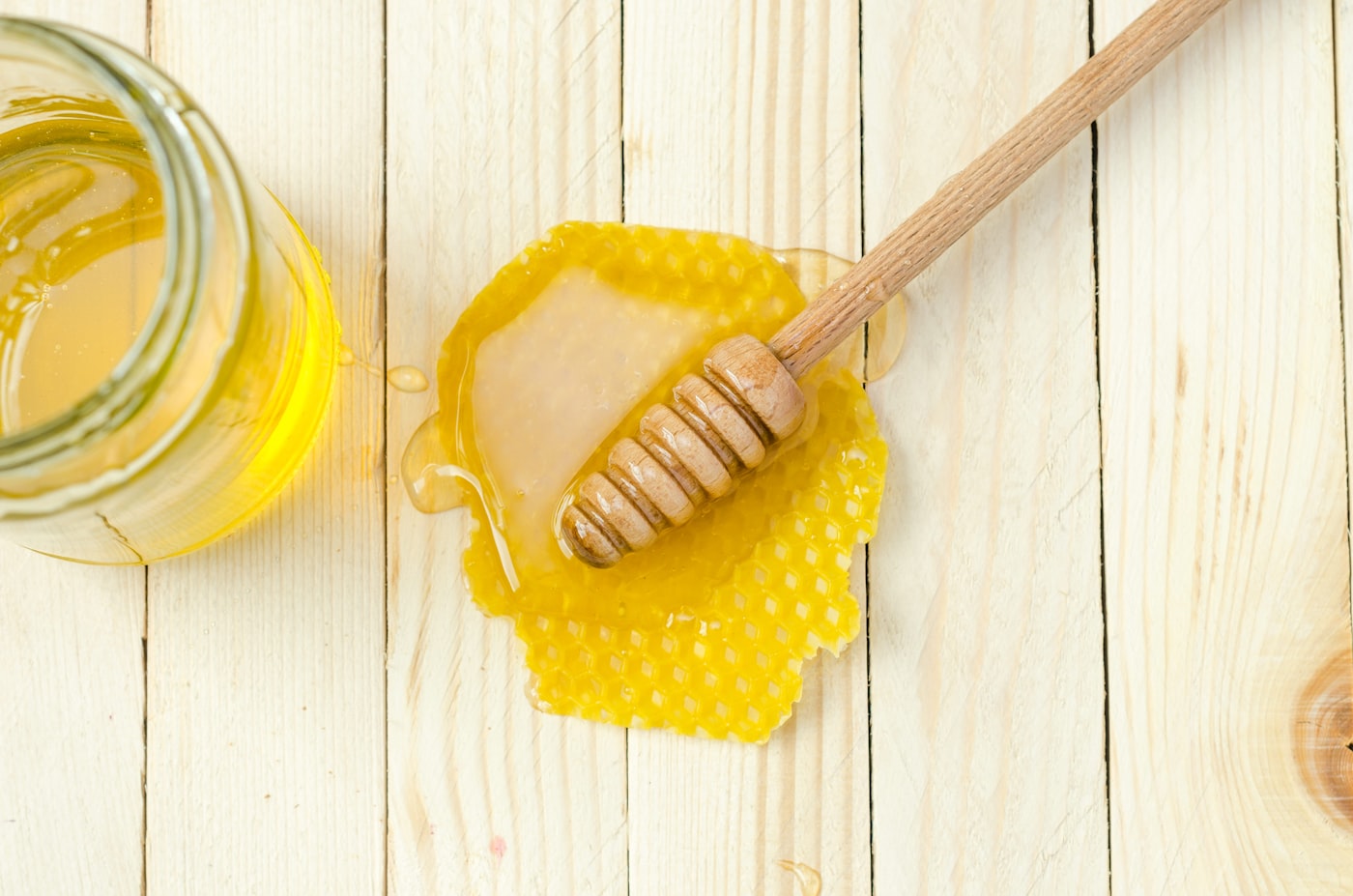 Raw honey